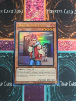 Yu-Gi-Oh! Libromancer Fire MP23-EN058 1st Edition Ultra Rare NM - Image 1