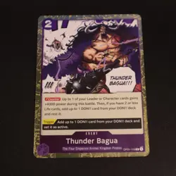 Thunder Bagua - OP01-119 R - Purple - Romance Dawn - One Piece TCG - Image 1