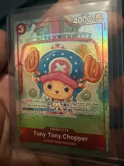 One Piece TCG Tony Tony Chopper EB01-006 SR Parallel Alt Art English NM - Image 2