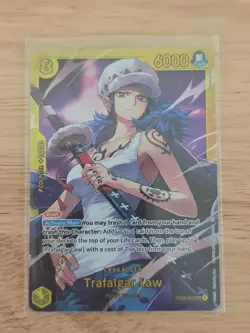 Trafalgar Law (EB03-062) - Secret Rare Foil One Piece Heroines Edition - ENG - Image 1