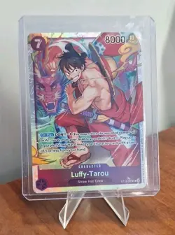 One Piece Luffy-Tarou ST18-005 Starter Deck 18 PURPLE Monkey D. Luffy FOIL Tarou - Image 1