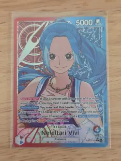 One Piece CCG Nefeltari Vivi EB03-001 Alternate Art Heroine’s Edition - Image 1