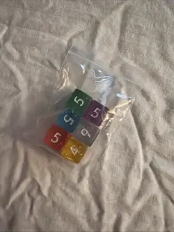 Disney Lorcana Fabled Trove Dice - Image 1
