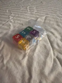 Disney Lorcana Fabled Trove Dice - Image 2