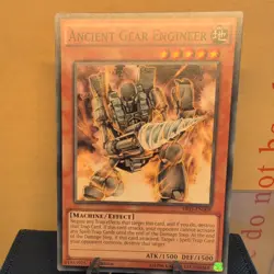 Yu-Gi-Oh TCG Ancient Gear Engineer SR03-EN008 1st Edition Common Card - Image 1