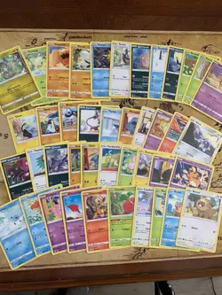⭐Lot 42 Pokemon Cards Brilliant Stars Series complete common set💥 NM/Mint - Image 1
