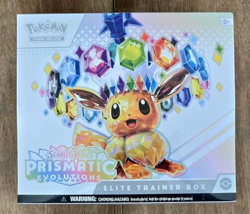 Pokemon TCG Scarlet & Violet Prismatic Evolutions Elite Trainer Box ETB SEALED ✅ - Image 1