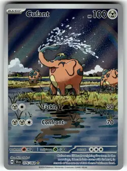 Cufant - 076/064 SV: Shrouded Fable NM Pokemon Card TCG - Image 1