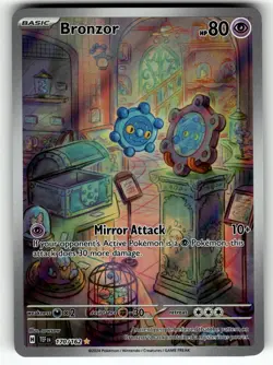 Bronzor 170/162 SV05: Temporal Forces NM Pokemon Card TCG - Image 1