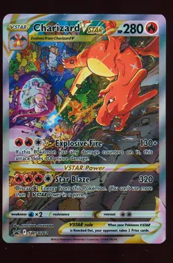 Pokemon TCG Charizard VSTAR SWSH262 Promo Card - Near Mint - Image 1