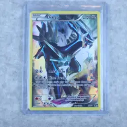 Pokemon Dialga Full Art Promo Holo XY77 XY Basic 120 HP Metal Type Card 2016 - Image 1