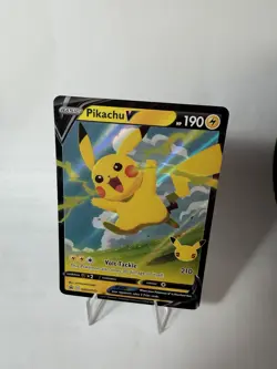 Pikachu V SWSH143 SWSH: Sword & Shield Promo Cards Holo - Image 1