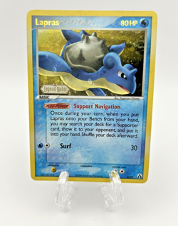 Pokemon TCG Lapras EX Legend Maker Stamped Holo Card #8/92Pokemon TCG *LP* - Image 1