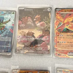 Pokemon TCG EX Foil Card Lot 8 Yanmega EX, Mega Gengar EX, Hydrapple, Spearow - Image 3