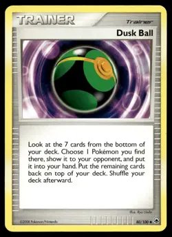 Dusk Ball 80/100 Pokemon Card Majestic Dawn Uncommon Trainer Near Mint DZ - Image 1
