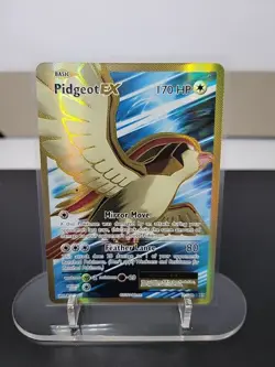 Pokemon Pidgeot-EX TCG Evolutions Full Art Holo Card 104/108 Ultra Rare - Image 1
