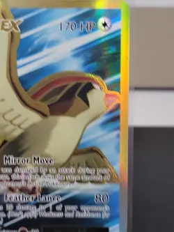 Pokemon Pidgeot-EX TCG Evolutions Full Art Holo Card 104/108 Ultra Rare - Image 3