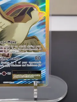 Pokemon Pidgeot-EX TCG Evolutions Full Art Holo Card 104/108 Ultra Rare - Image 4