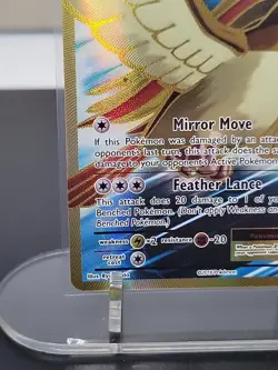 Pokemon Pidgeot-EX TCG Evolutions Full Art Holo Card 104/108 Ultra Rare - Image 5