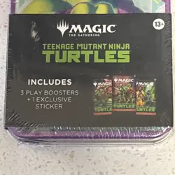 MTG TMNT{ Donatello } Tin 3 Play Boosters Magic Gathering Ninja Turtles Sealed - Image 5