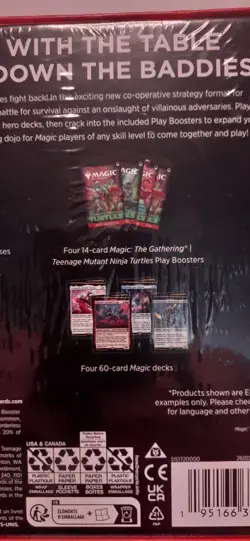 MtG: TMNT Teenage Mutant Ninja Turtles - TURTLE TEAM UP BUNDLE BOX NEW SEALED - Image 4