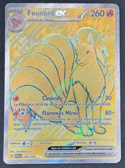 CARTE POKEMON FEUNARD EX 186/165 🇫🇷 FR 🇫🇷 MEW 151 - Image 1
