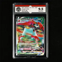 CCG 9.5 GemMint 2023 Pokemon CHN Orbeetle VMAX 025/115 RRR - Image 2