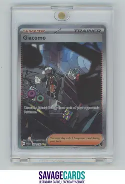 2023 Pokemon S&V Series - Paldea Evolved Giacomo #267/193 Special Illustration - Image 1