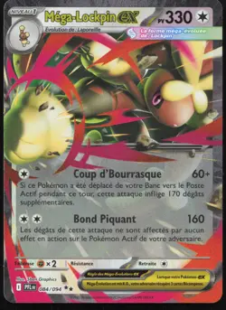 Carte Pokemon Mega-Lockpin-ex 084/094 Flammes Fantasmagoriques Francais - Image 1