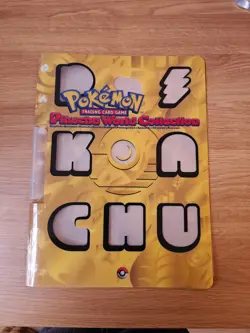 Pokemon TCG Pikachu World Collection 2000 Folder Only M/NM WOTC (2-4) - Image 1