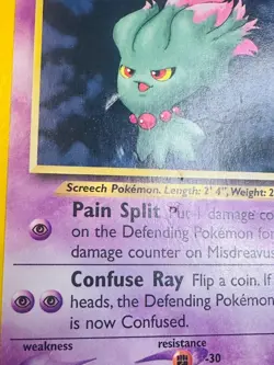 Misdreavus #39 [MP] [Black Star Promo] (1995-2001) - Pokemon Card - Image 3