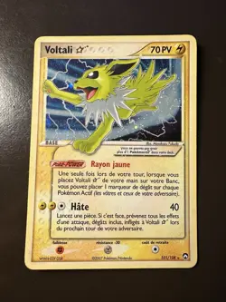 Carte Pokemon VOLTALI STAR 101/108 EX Gardiens du Pouvoir FR - Image 2