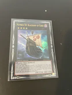Number 50: Blackship of Corn | YZ02-EN001 | Ultra Rare | Limited Ed | YuGiOh NM - Image 1