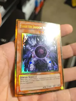 YUGIOH CAIUS THE SHADOW MONARCH GLD2-EN033 GOLD Limited Ed (MP) - Image 1