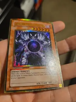 YUGIOH CAIUS THE SHADOW MONARCH GLD2-EN033 GOLD Limited Ed (MP) - Image 3