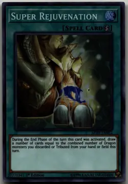 Super Rejuvenation Super Rare Mystic Fighters MYFI-EN052 LP - Image 1