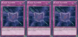 3x Black Illusion | YGLD-ENC00 | SCR | Limited | NM | YuGiOh - Image 1