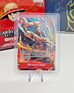 Monkey.D.Garp Alt Art Rare - Carrying On His Will #OP13-016 R One Piece TCG - Image 1