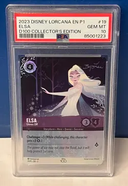 Lorcana D100 Collector Edition Promo Complete Set of 6, All PSA 10 - Image 4