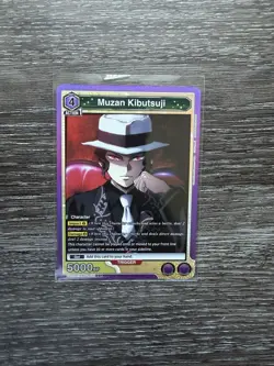 Union Arena Demon Slayer Kimetsu no Yaiba - Muzan Kibutsuji SR (UE05BT/KMY-1-35) - Image 1