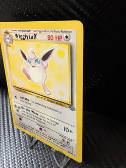Wigglytuff 32/64 Jungle Rare Non Holo LP 1999 WOTC Vintage Pokemon Card - Image 3