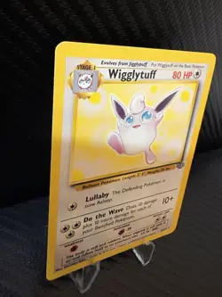 Wigglytuff 32/64 Jungle Rare Non Holo LP 1999 WOTC Vintage Pokemon Card - Image 4