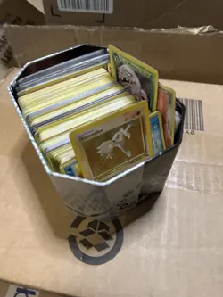 Pokemon Card X300 Mixed Collection Used Storage Unit Find With Holo Cards 3 - Image 1