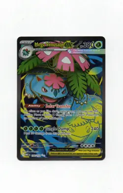Mega Venusaur EX 155/132 Mega Evolution Full Art Card - Image 1
