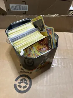 Pokemon Card X300 Mixed Collection Used Storage Unit Find With Holo Cards 2 - Image 1
