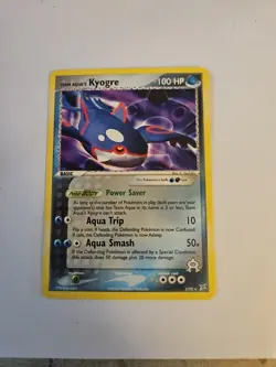 Pokemon Team Aqua's Kyogre 3/95 Rare Non-Holo Card - Image 1