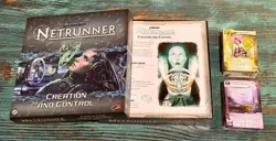 CREATION AND CONTROL Android: Netrunner LCG Deluxe Expansion Complete Box/Manual - Image 2