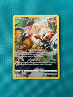 Galarian Zapdos SWSH283 Sword and Shield Holo Promo Pokemon Card NM - Image 1
