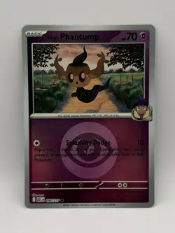 Hop's Phantump 095 Pokemon Ascended Heroes Reverse Holo Energy Symbol Card NM+ - Image 1