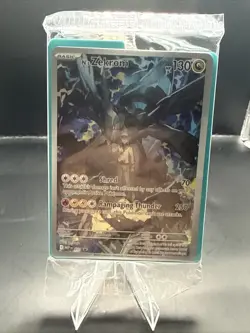 Pokemon TCG N’s Zekrom 031 Black Star Promo Card Sealed Near Mint - Image 1